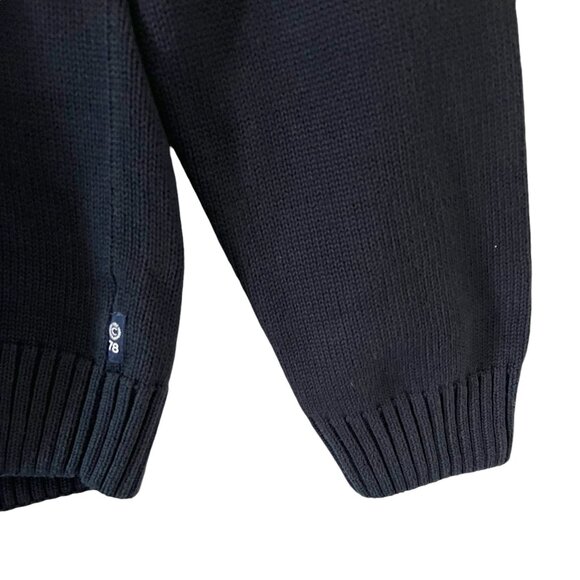 Chaps NEW Men's Skier Sweater In Black & White Size XXL - Picture 7 of 15